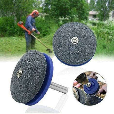 3pcs Grinder pour couteaux de tondeuse à gazon, affûteur de