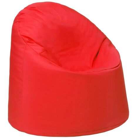 Pouf Comodone Morbida Seduta Poltrona Giallo Cuscino Nylon da interno e  Esterno