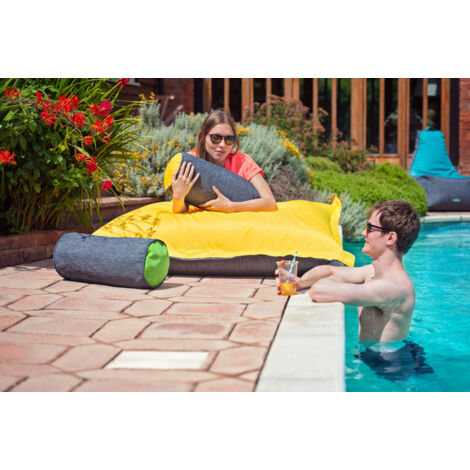 Cuscino Esterno Rotondo Gardenista - Impermeabile 50x20cm Per Giardino E Terrazzo - Foto 6