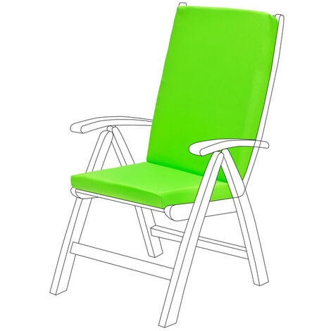 Cuscino Per Sedia A Dondolo Gardenista - Schienale Alto 116cm Resistente All'Acqua