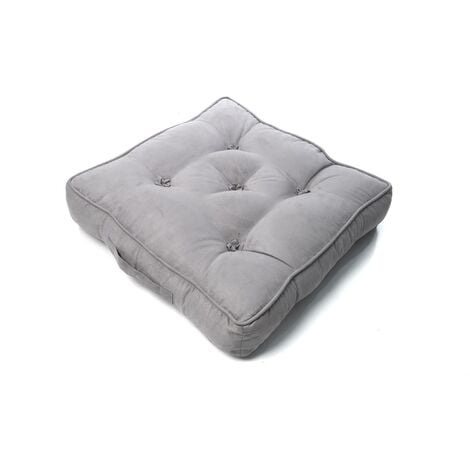 Loft 25 - Cuscino per poltrona da soggiorno - 50x50 cuscino per sedia  capitonné con maniglia per il