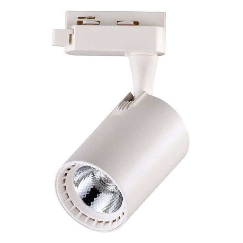 Riel de luz LED 20W 80° SMD Monofásico BLANCO - Blanco Neutre 4200k - 5500k