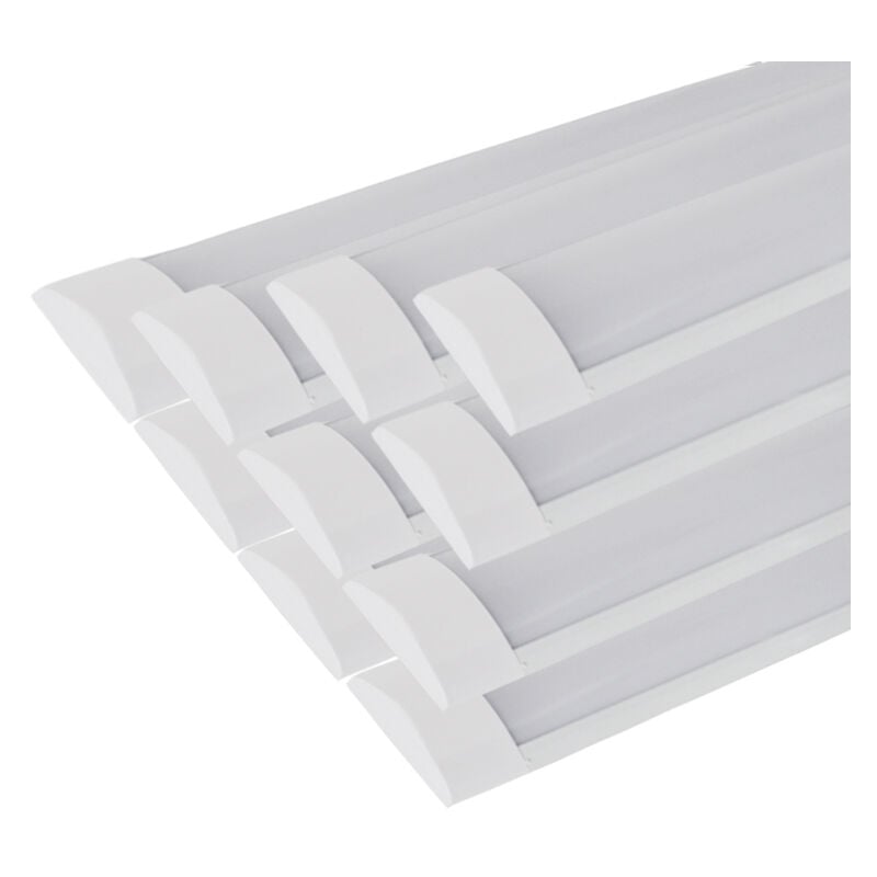 Tira de LED 120cm 48W (Pack de 10) - Blanco Froid 6000K - 8000K