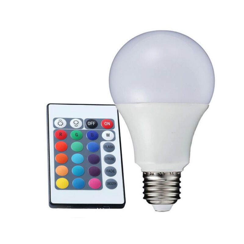 Lampadina Led E27 1W miniglobo G45 RGB Spectrum