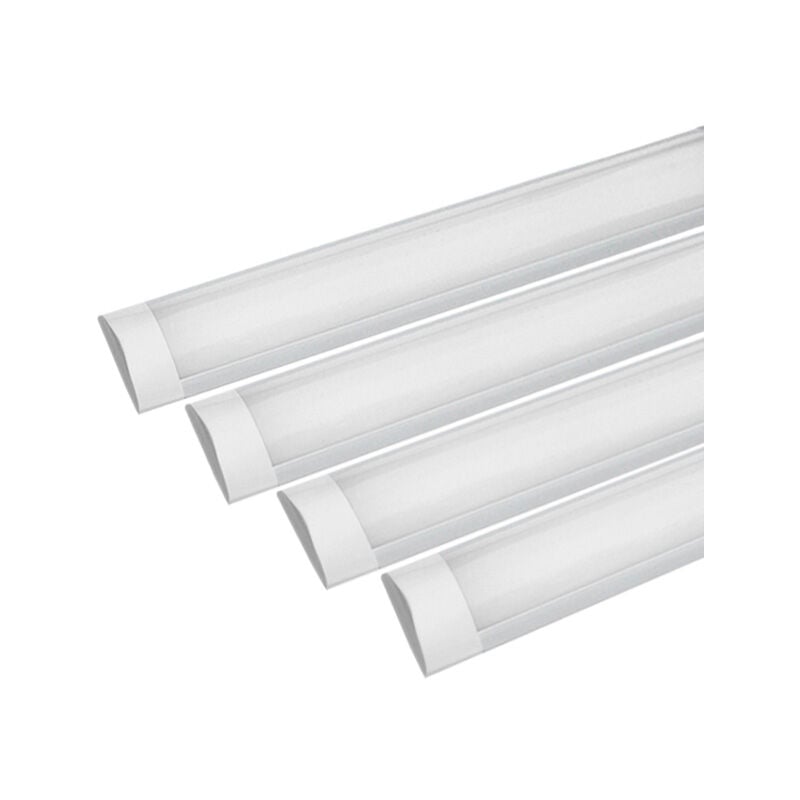 Tira de LED 60cm 18W (Pack de 4) - Blanco Froid 6000K - 8000K