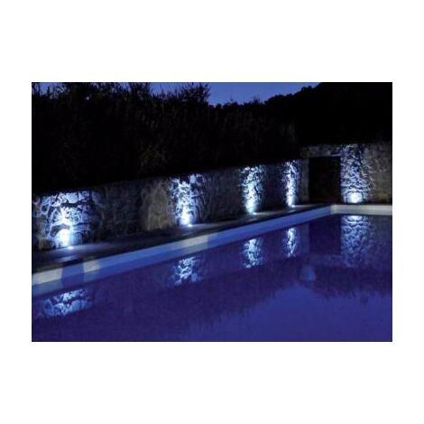 Foco Led Empotrable Exterior Ip V Sol W Pack De Blanco Chaud K K