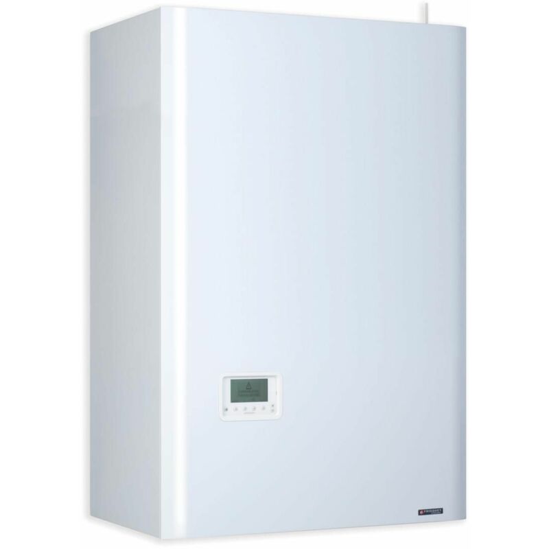 chaudlere murale basse temperature mixte accumulee frisquet hydroconfort evolution visio 25 kw 80 litres, ref. b4aj25020