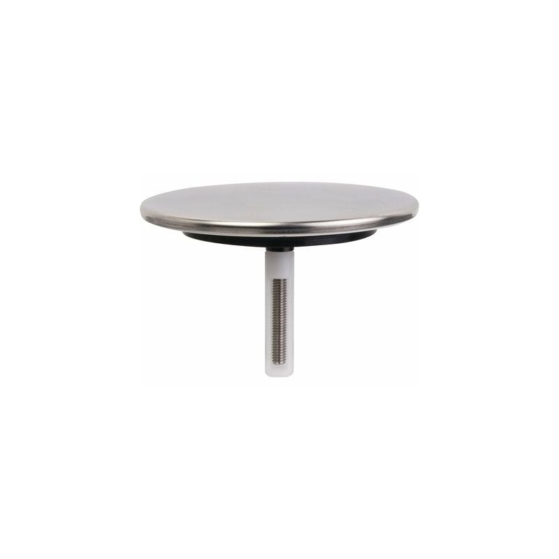 clapet recouvrant pour vidage baignoire, diametre 70 mm, inox, nicoll, ref.411916