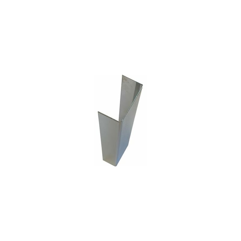 embout plinthe inox 150mm