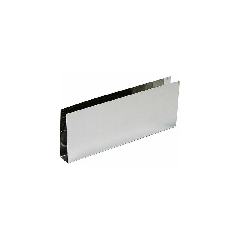plinthe u inox ht.150mm   l730