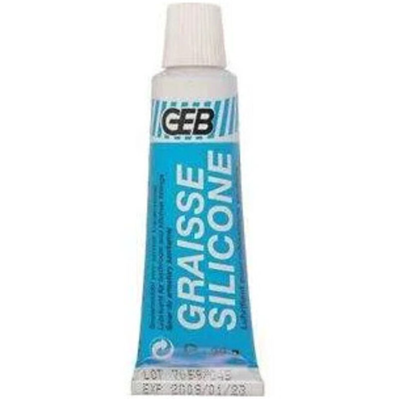 Pot De Graisse Silicone Silverhook 500g - Lubrifiant Imperméable, Non Toxique, De -30°C à +180°C, Usage Général