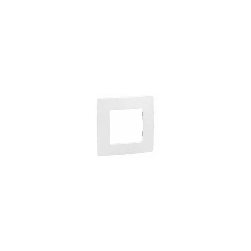 plaque ue legrand niloe 1 poste pur blanc