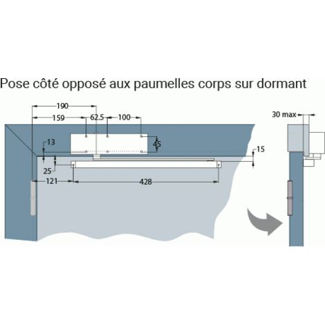 Ferme porte groom,Ferme porte automatique à tampon,fermeture de porte