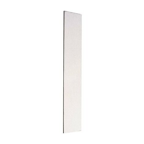 Duval – Plaque inoxydable satinée 220 x 60 x 0,8 mm – Pour applications professionnelles – Finition durable et élégante – Idéale pour fumisterie