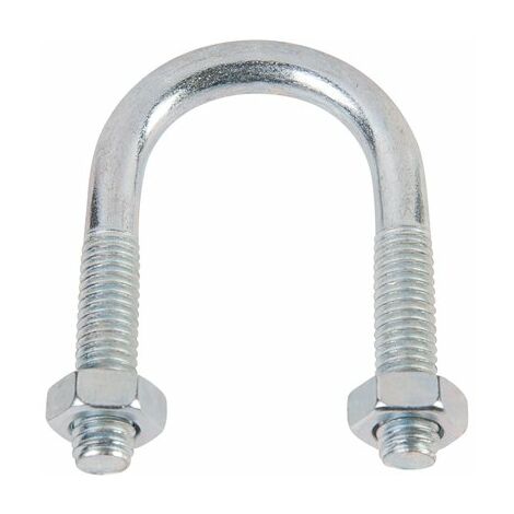 Fischer – Étrier de fixation en acier bichromaté M6 – Pour tubes de 15 à 21 mm – Installation sécurisée avec réglage précis