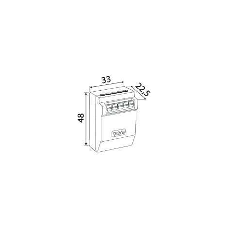Micromodule Télérupteur 10A radio Power, YOKIS, Réf.MTR2000ERP