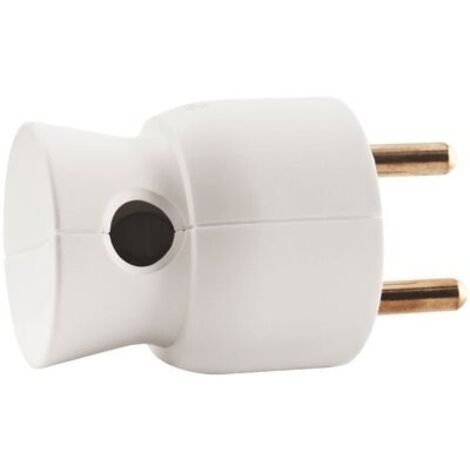Legrand Steckdose 2P+T 16A, Rechtsausgeführt, In Weiß