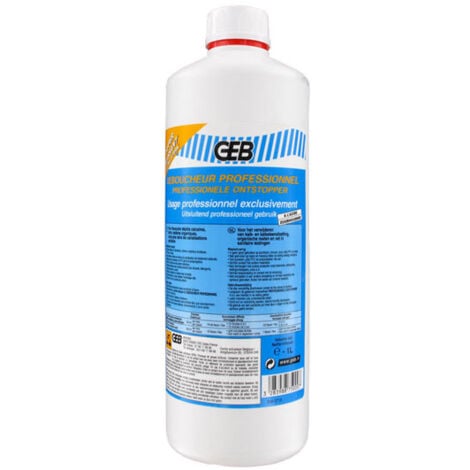deboucheur professionnel geb, bidon de litre