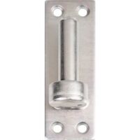 Torbel – Gond de porte sur platine 120mm – Acier zingué – Vissage pour volets – Axe diamètre 14mm – Largeur 40mm