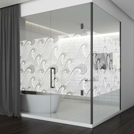 Pellicola adesiva per vetro Decorative style - Adesivi Murali