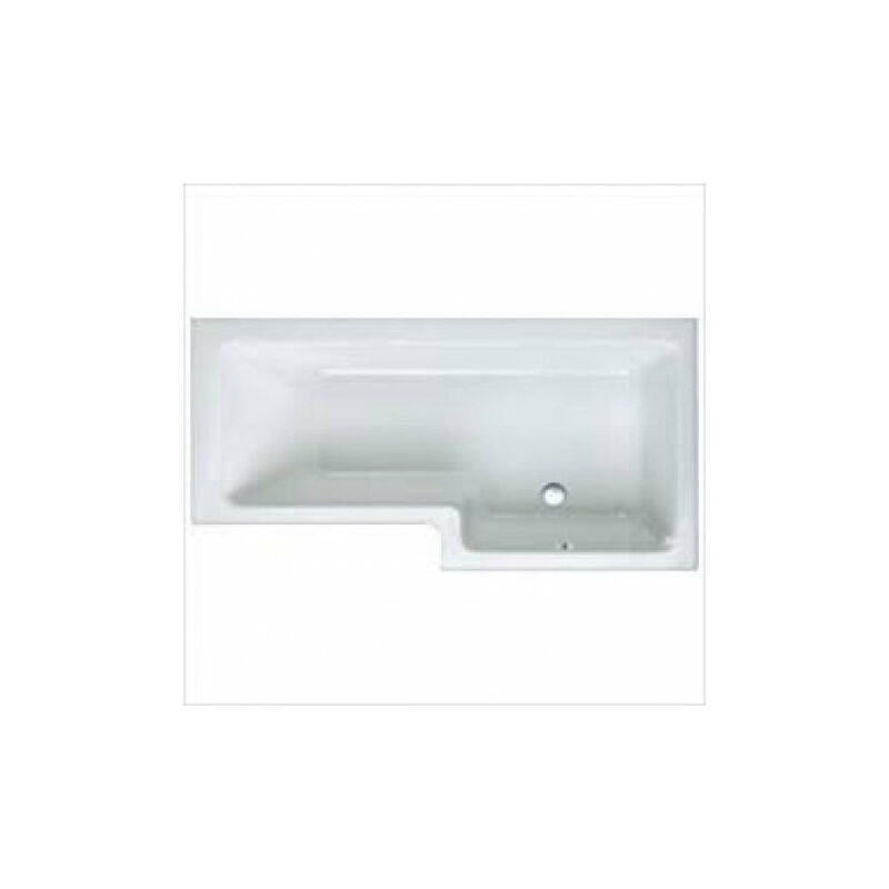 Carron Quantum 1700 x 700mm Square Showerbath Acrylic