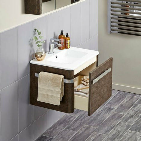 450mm Basin Wall Mounted Vanity Unit ...