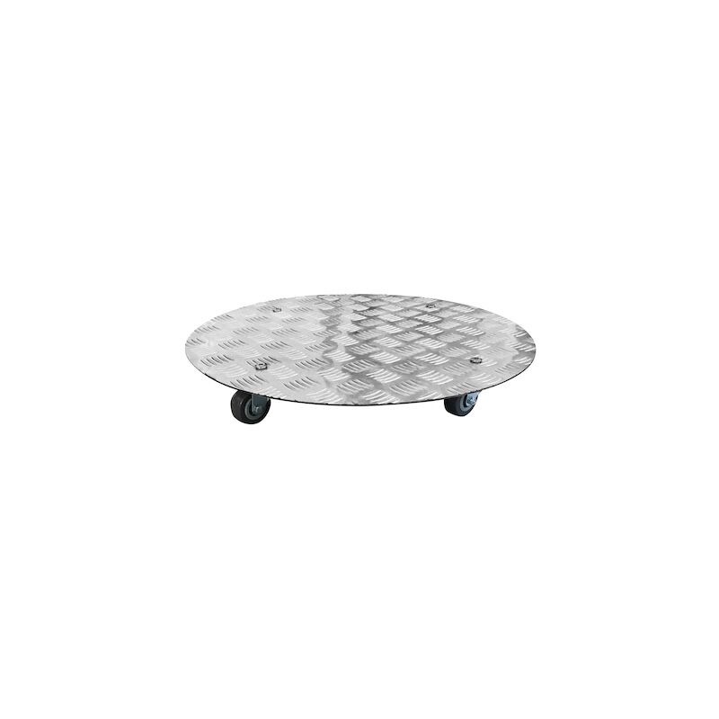 Relaxdays Soporte Macetas Con Ruedas Extensible – 40-57.5 Cm, Carga 200 Kg, Ideal Para Plantas Grandes