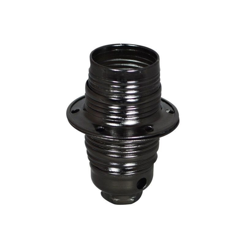 Portalámparas Casquillo E14 Efecto Dorado | Termoplástico Liso, Máxima 250V 2A | Compatible Con Bombillas E14