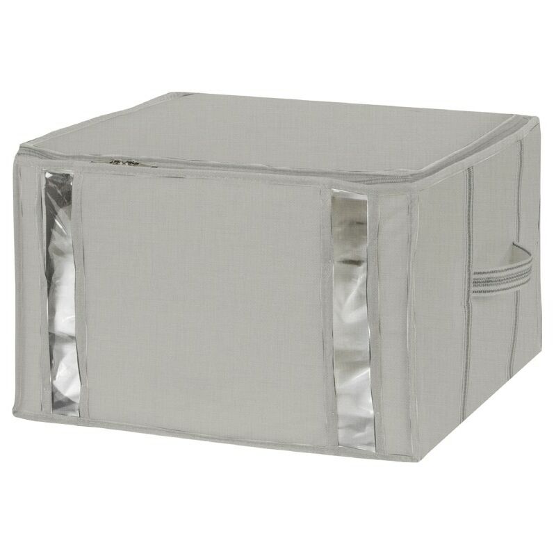 Compactor Caja Ahorraespacio semirrígida de almacenamiento tamaño 125 litros 36 x 42 33 cm gama granito gris claro ran10121 bolsa h.33 w.36 d.42