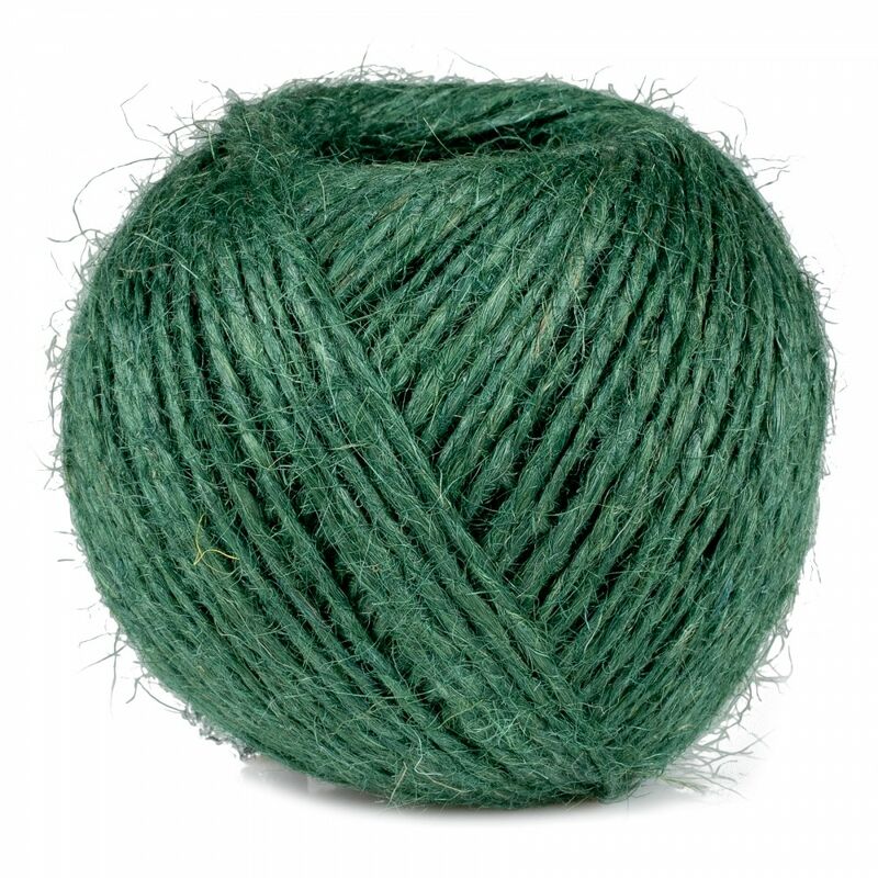 Cordel Yute 2 mm color menta 75 la cordelina bola 75m