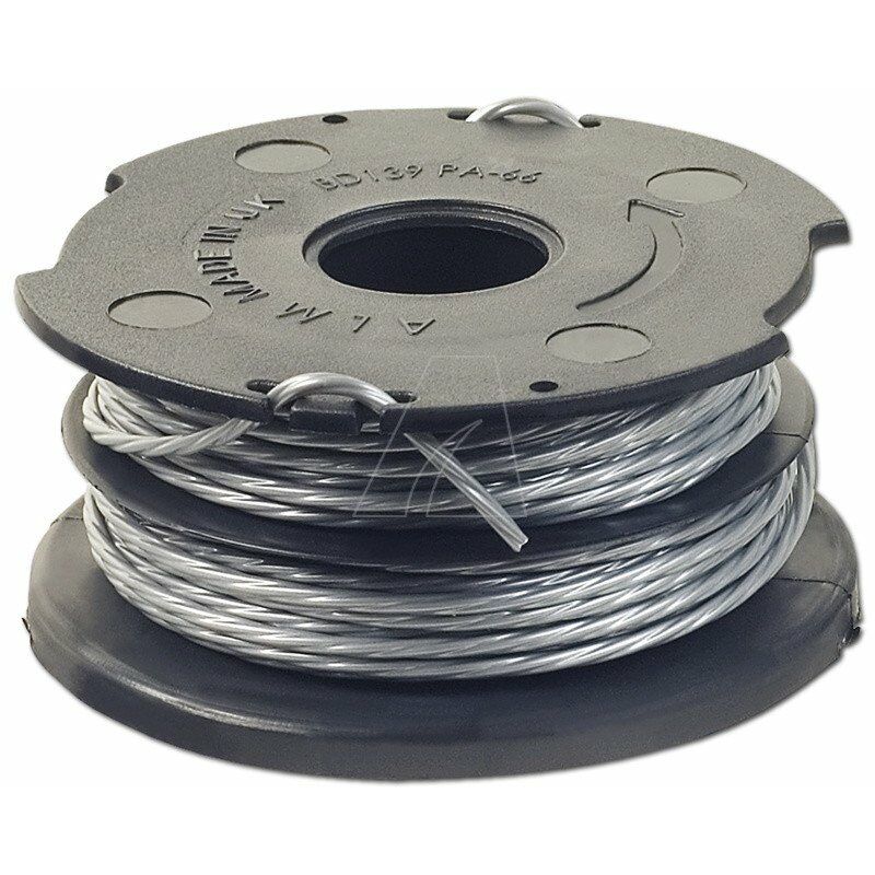30 y ART 30-36 LI tools F016800351 27 Carrete y bobina de línea de césped de 20 pies 1,65 mm de doble línea de recortadora de hilo de repuesto de cable de repuesto para Bosch ART 24 