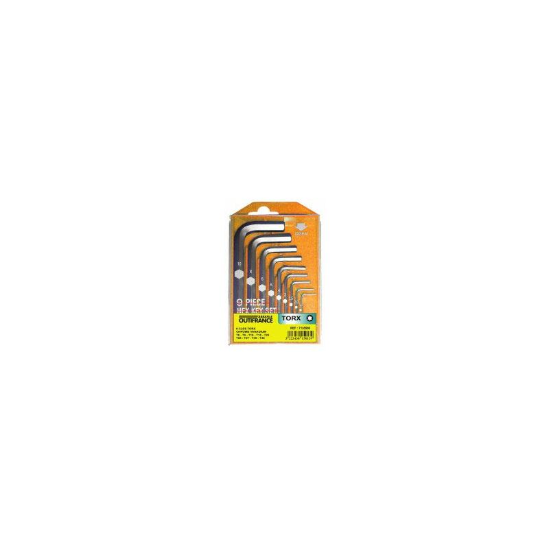 Set 8 llaves TORX inviolable Bondhus ProGuard