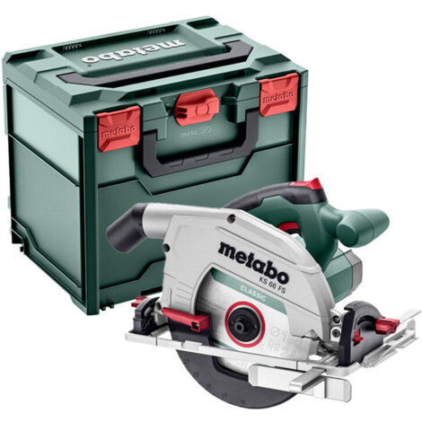 Sierra circular KS 66 FS - 1500W - Profundidad de corte 66 mm - Caja Metabox METABO (1/5)
