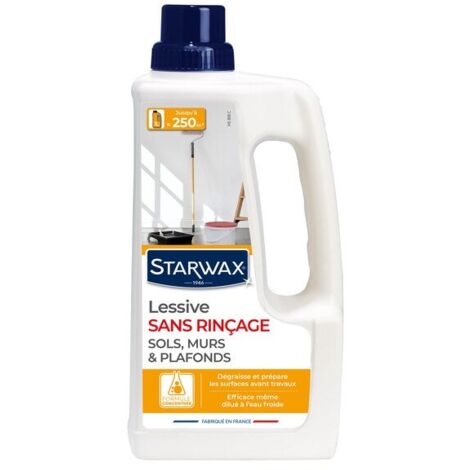 STARWAX 1L Detergente sin aclarado para suelos, paredes y techos Starwax