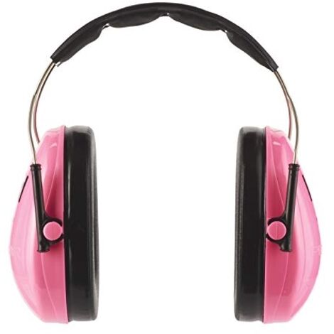 Orejeras para niños 3M Peltor SNR 27 dB, color rosa, 87-98 dB 3M