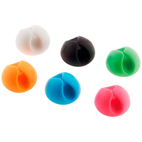 Juego de 6 clips autoadhesivos ZENITECH (1/3)