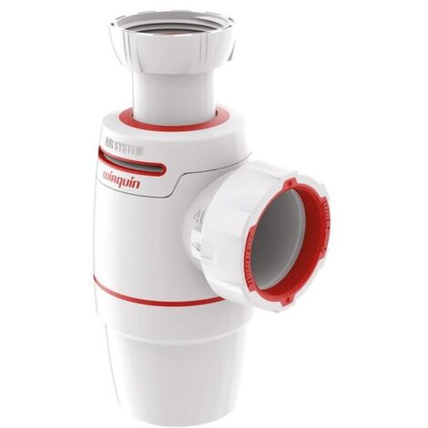 Sifón de aire Neo para fregadero D40, cero fugas, ruido y olor WIRQUIN WIRQUIN
