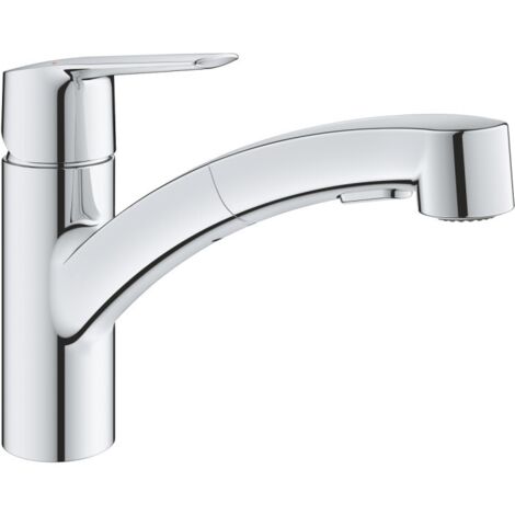 Mezclador de cocina GROHE Start 3 quickfix con ducha cromada GROHE (1/5)