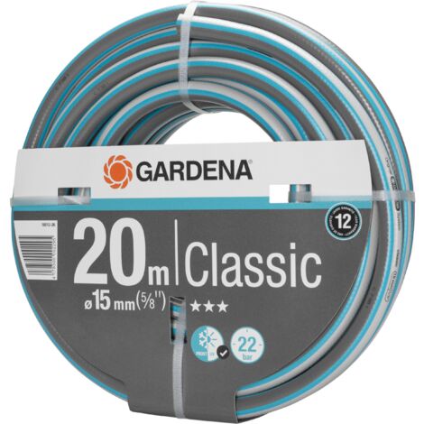GARDENA Manguera de riego jardín 20 m Classic de 15 mm (5/8") (18013-26)