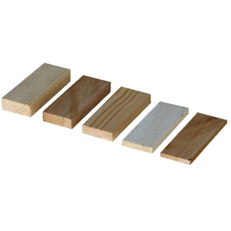 Cuñas de madera con 100 piezas