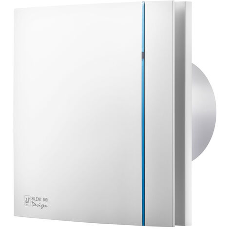 Extractor de aire de diseño ultra silencioso Hygro Silent 100 Chz - Unelvent