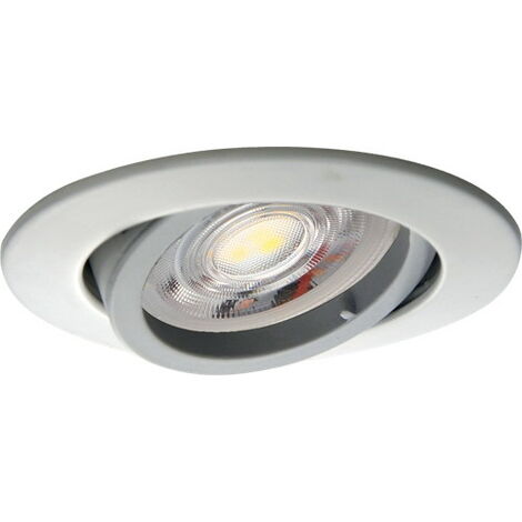 KIT 3 Focos Empotrables Blanco JADE Fijo MÓDULO 5W, 2-CCT, 400lm, 85