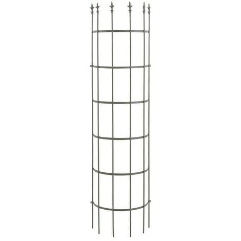 Celosía PVC 48 mm (An x Al: 1 x 2 m, Blanco)