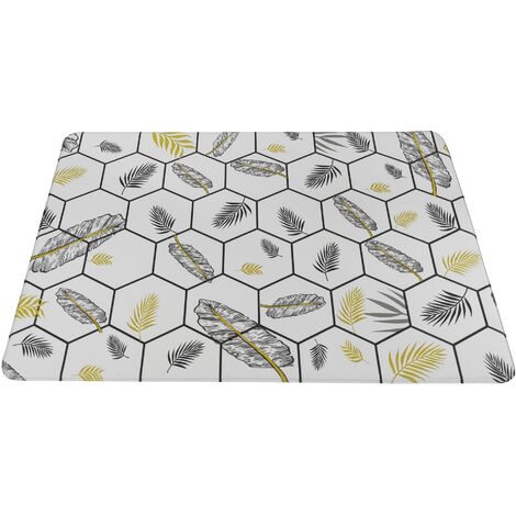 Tapis Cuisine Vinyle et Viscoélastique Tapis Vinyle Catania Taille 52x100 cm (1/5)