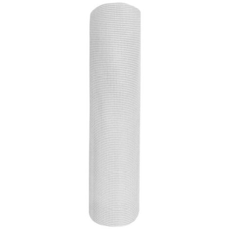 Moustiquaire 1,2X30 M 80% Fibre Verre / 20% PVC Protection Portes Et Fenetres Blanc (1/4)