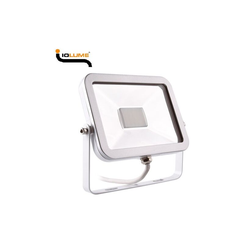 Proiettore LED Ultra Piatto Per Esterno IP65 - 230V Con Led Nichia E Vetro Temperato - Faretto Da Giardino - 4