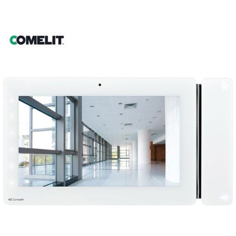 Monitor a colori MAXI Wi-Fi da 7" per sistema Vip Bianco Comelit 6842W