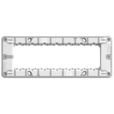 Bticino matixgo - supporto 7moduli fissaggio con viti j4707