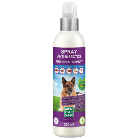 Menforsan Spray Anti Insekten fÐ©r 250 ml Hunde (Geraniol + Margosa + Lavandino)