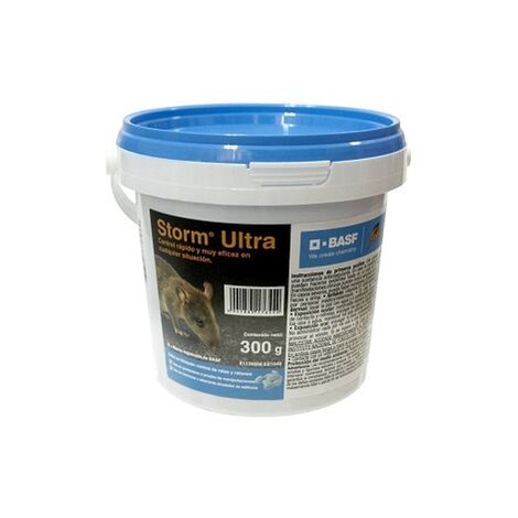 Basf Raticida Storm Ultra Cebo in Ð ÑVulos 5G, Flocoumafen 0,0025%, Boot 300 g